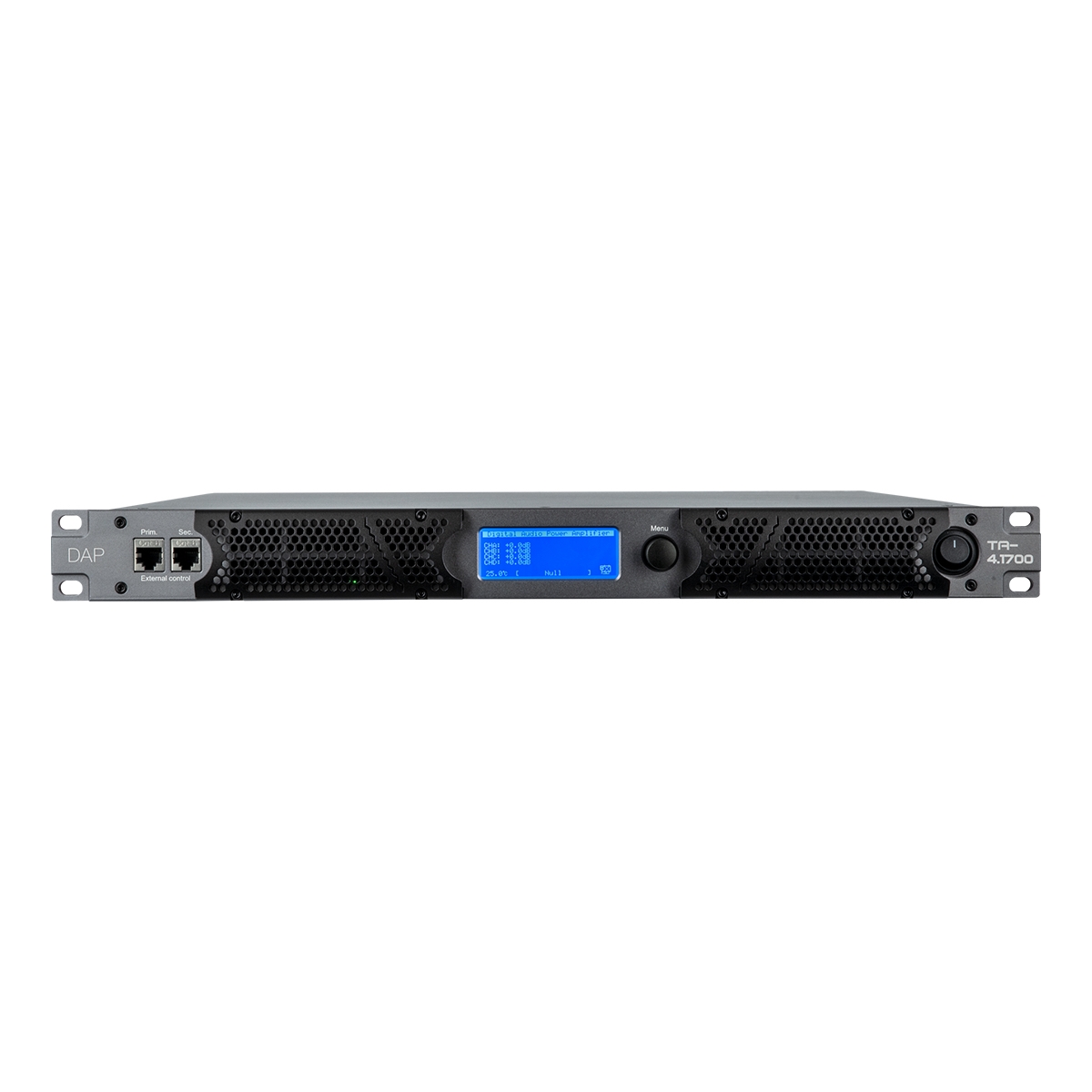 DAP TA-4.1700 4x 1700 W touring-versterker met DSP DAP TA-4.1700 4x 1700 W touring-versterker met DSP