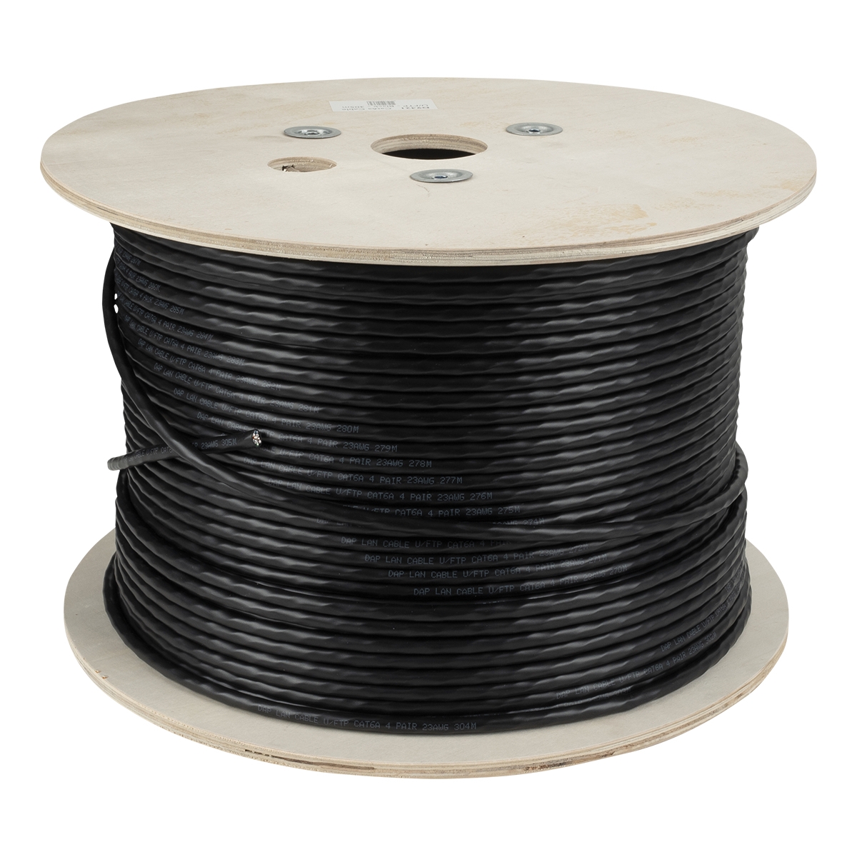 DAP CAT6a U/FTP Lan Cable Spoel 305 m DAP CAT6a U/FTP Lan Cable Spoel 305 m