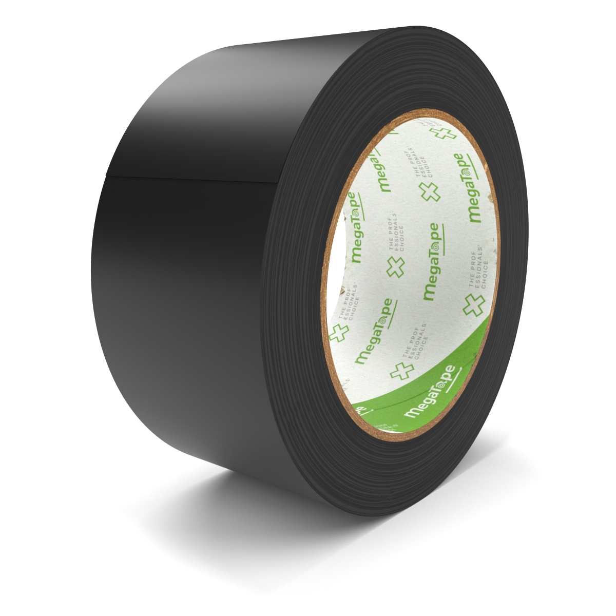 MegaTape UT5 PVC dansvloer tape - 33 m op rol 50 mm zwart MegaTape UT5 PVC dansvloer tape - 33 m op rol 50 mm zwart