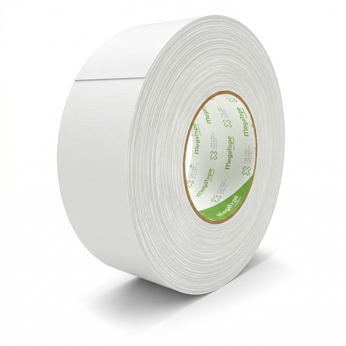 MegaTape UT80 gaffa tape - 50 m op rol 50 mm mat wit MegaTape UT80 gaffa tape - 50 m op rol 50 mm mat wit