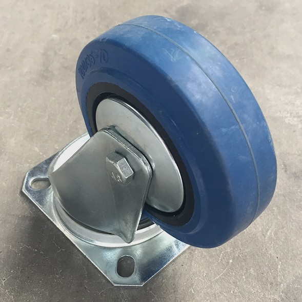 Tweedehands blauw Tente zwenkwiel geremd