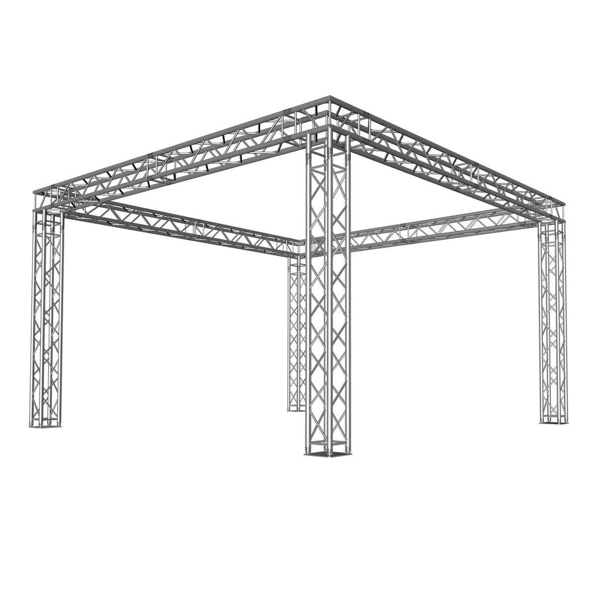 FORTEX FX34 vierkant truss beursstand carré 5x5x3 m FORTEX FX34 vierkant truss beursstand carré 5x5x3 m
