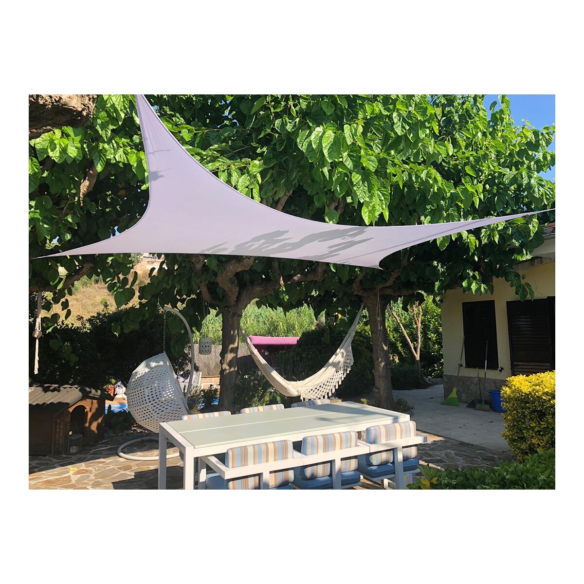 WENTEX® Stretch Shape Diamond 500 cm x 250 cm, wit WENTEX® Stretch Shape Diamond 500 cm x 250 cm, wit