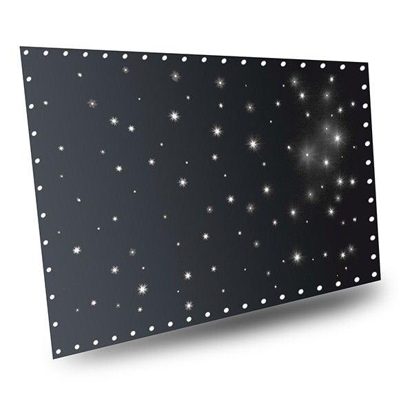 BeamZ Stardrape Sparklewall LED96 Coolwhite 3x2m met controller BeamZ Stardrape Sparklewall LED96 Coolwhite 3x2m met controller