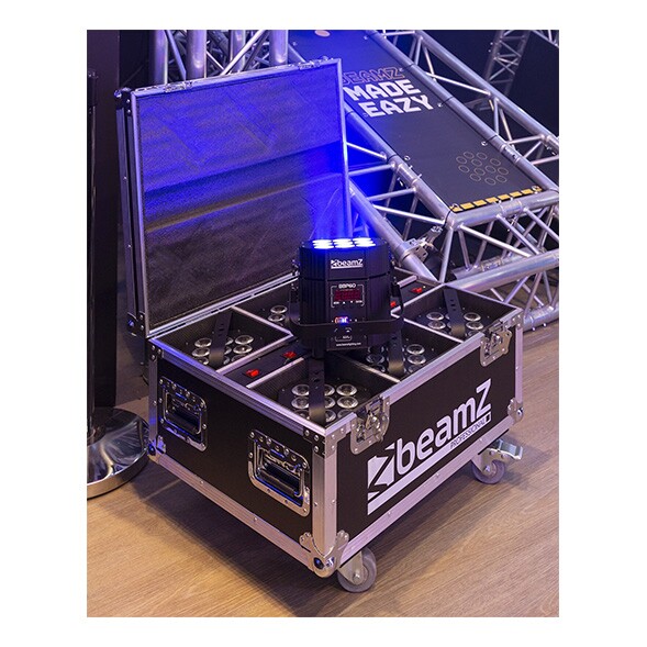 BeamZ Professional Uplight Set, 6 stuks in flightcase BeamZ Professional Uplight Set, 6 stuks in flightcase
