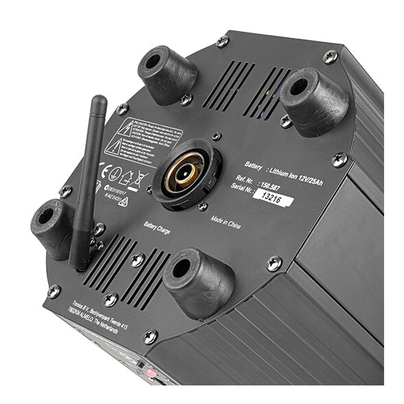 BeamZ Professional Uplight Set, 6 stuks in flightcase BeamZ Professional Uplight Set, 6 stuks in flightcase