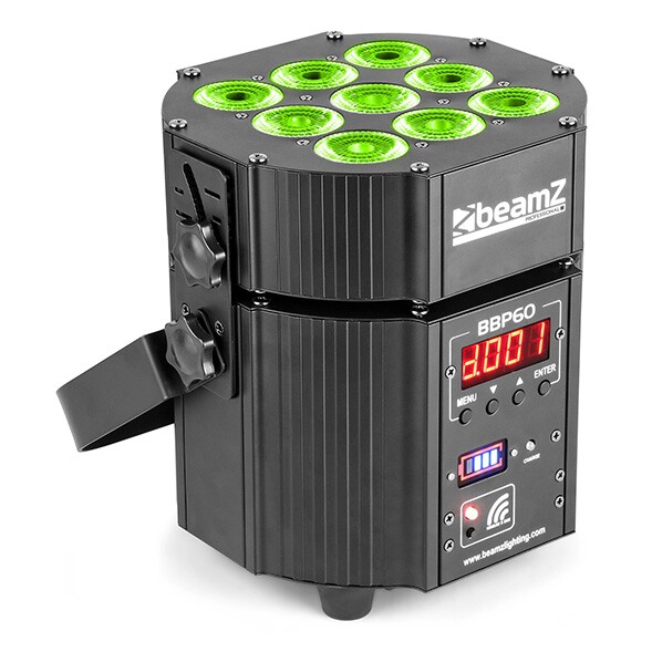 BeamZ Professional Uplight Set, 6 stuks in flightcase BeamZ Professional Uplight Set, 6 stuks in flightcase