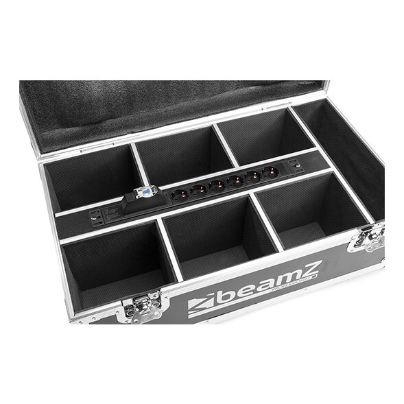 BeamZ Professional FCC66 Flightcase voor 6x BBP66 Uplight Par BeamZ Professional FCC66 Flightcase voor 6x BBP66 Uplight Par