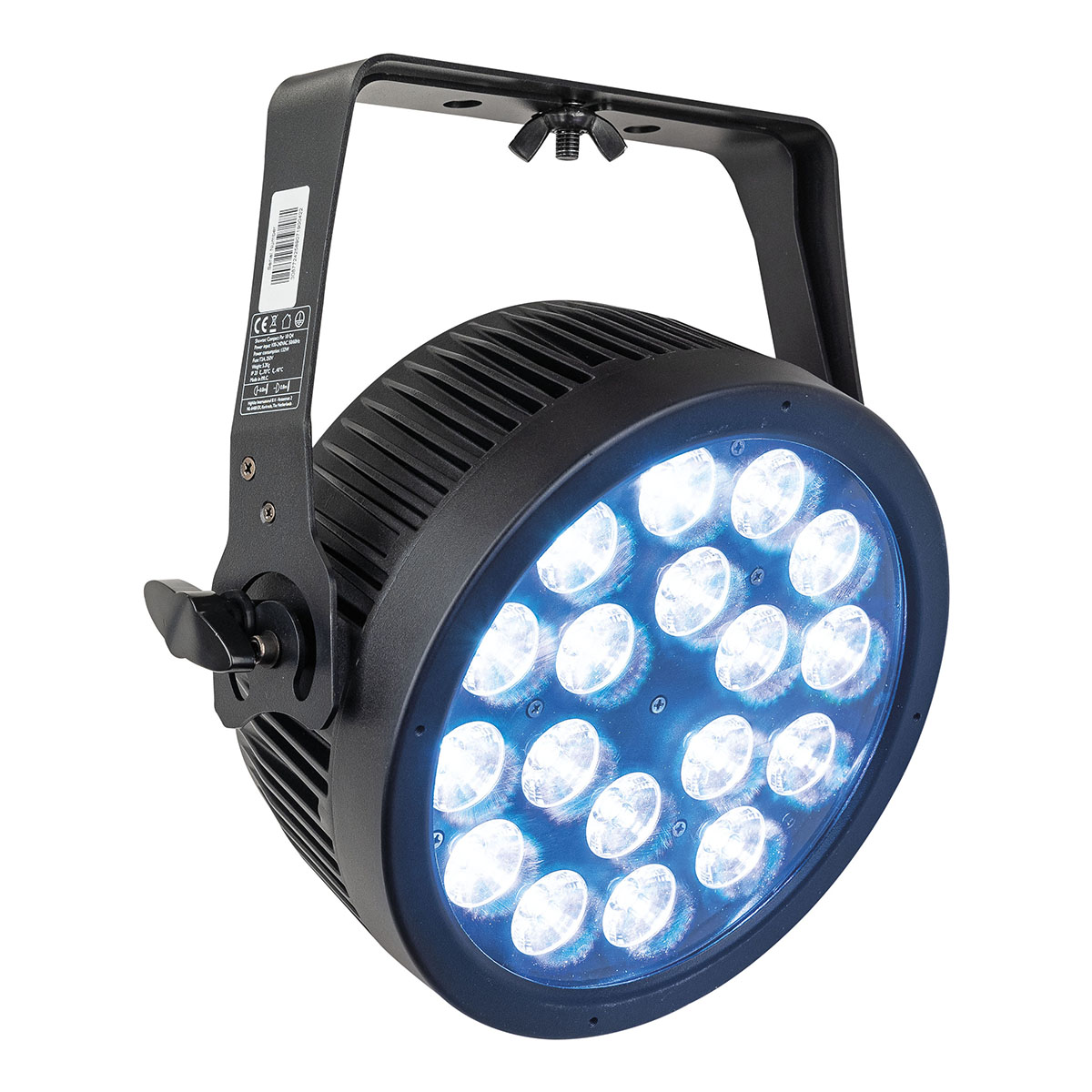 Showtec Compact Par 18 Q4 - zwart Showtec Compact Par 18 Q4 - zwart