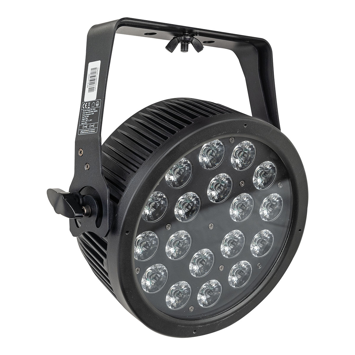 Showtec Compact Par 18 Q4 - zwart Showtec Compact Par 18 Q4 - zwart