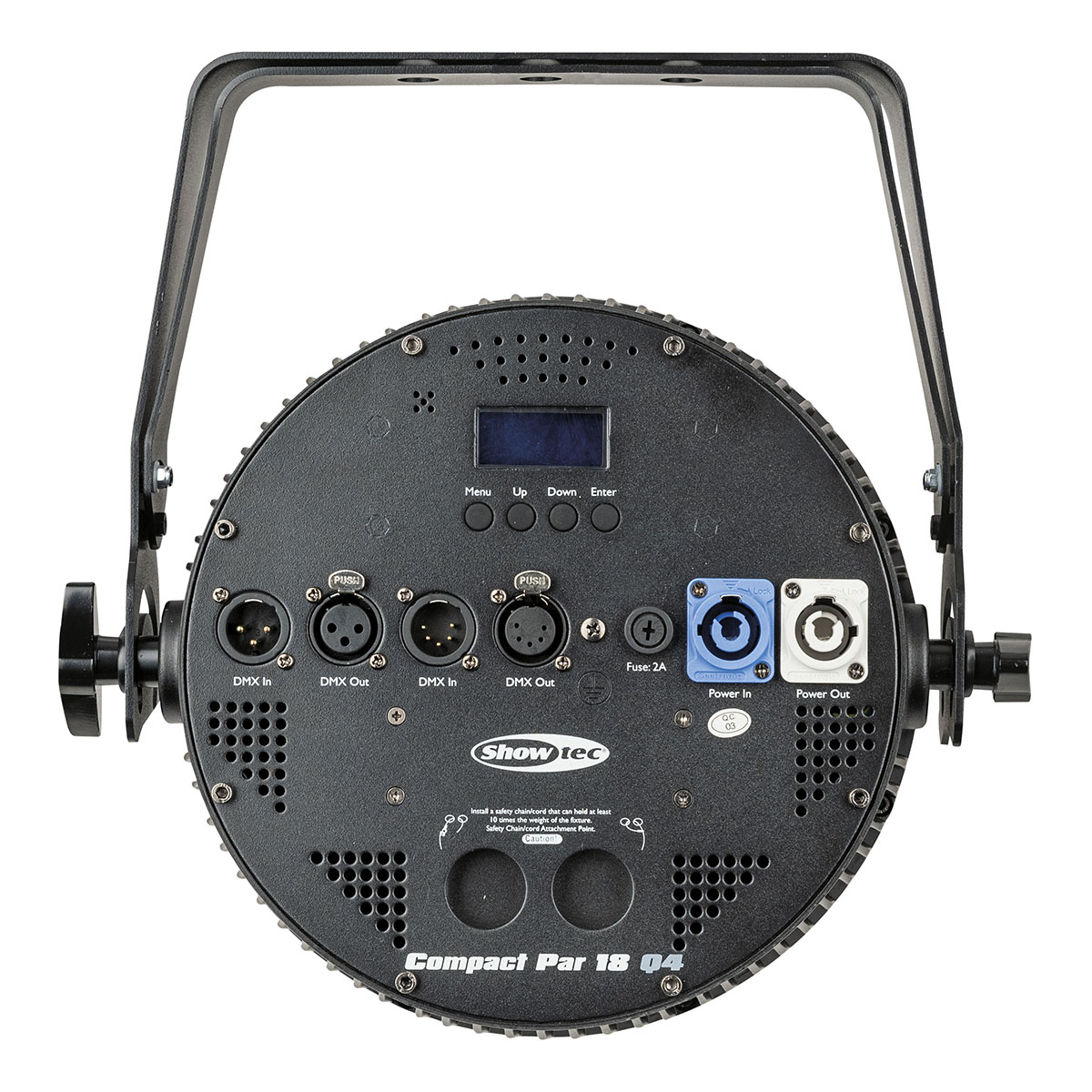 Showtec Compact Par 18 Q4 - zwart Showtec Compact Par 18 Q4 - zwart