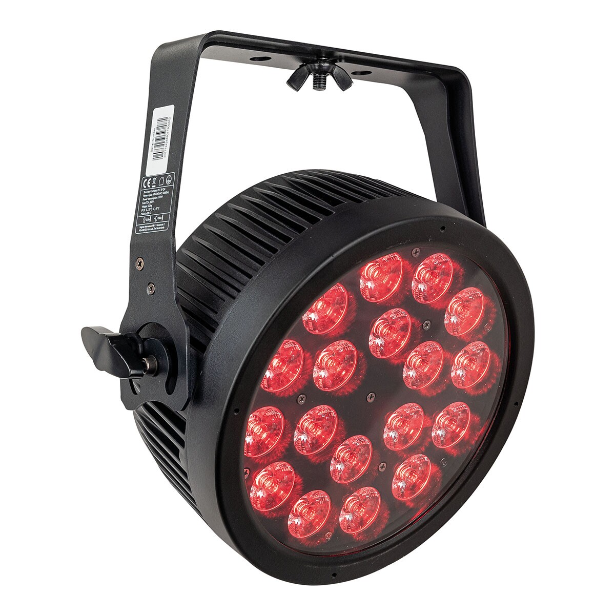 Showtec Compact Par 18 Q4 - zwart Showtec Compact Par 18 Q4 - zwart