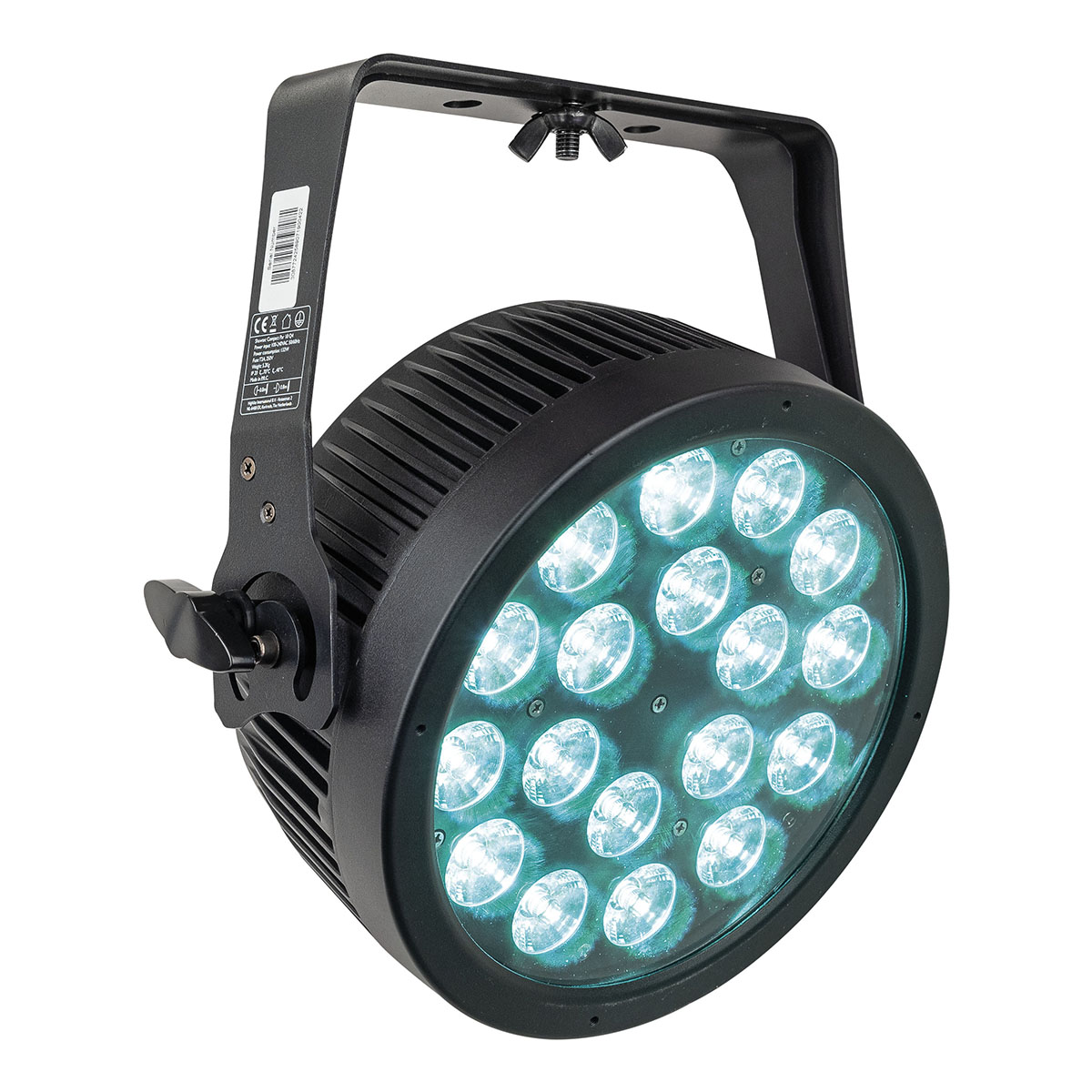 Showtec Compact Par 18 Q4 - zwart Showtec Compact Par 18 Q4 - zwart