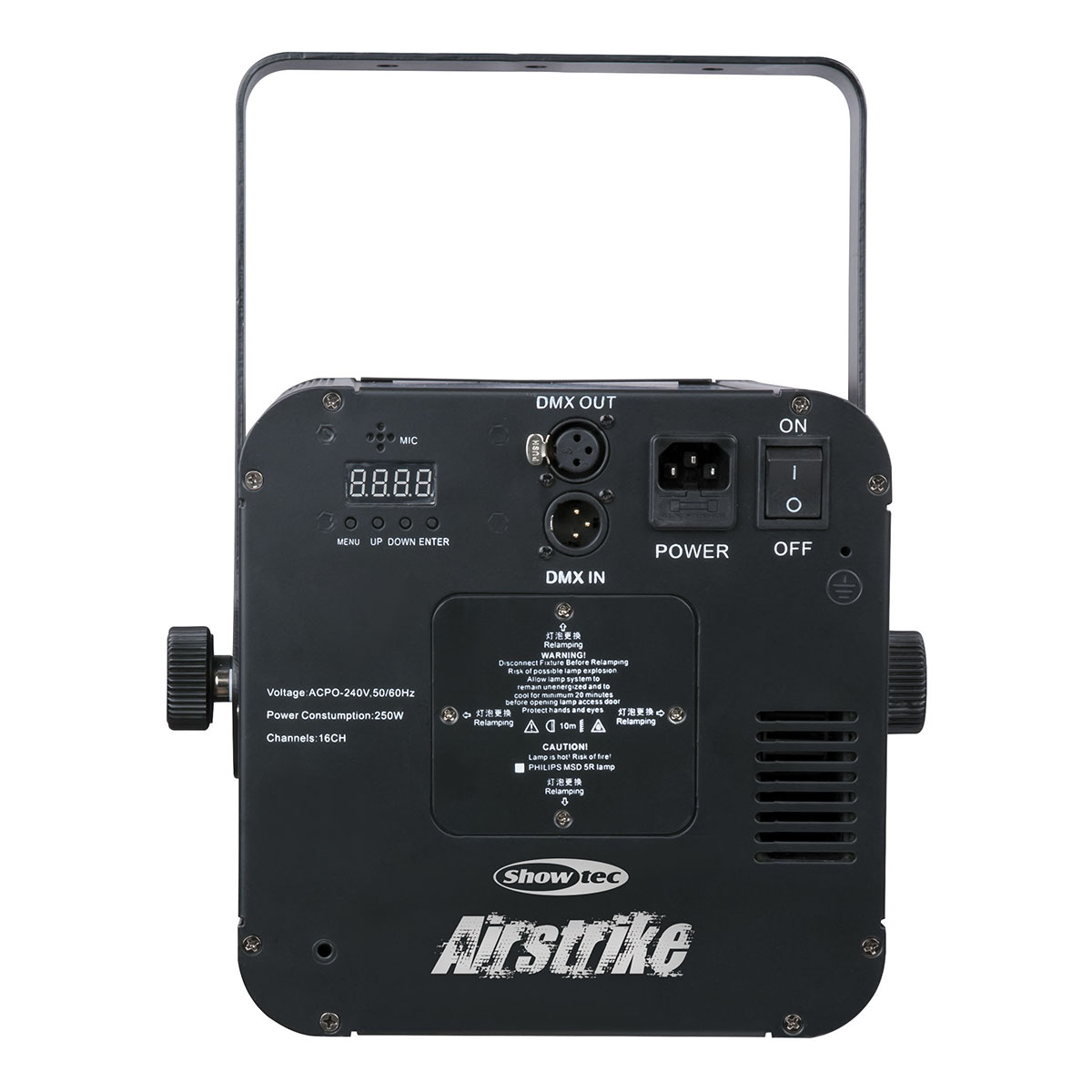 Showtec Airstrike 5R Quad Beam-effect Showtec Airstrike 5R Quad Beam-effect