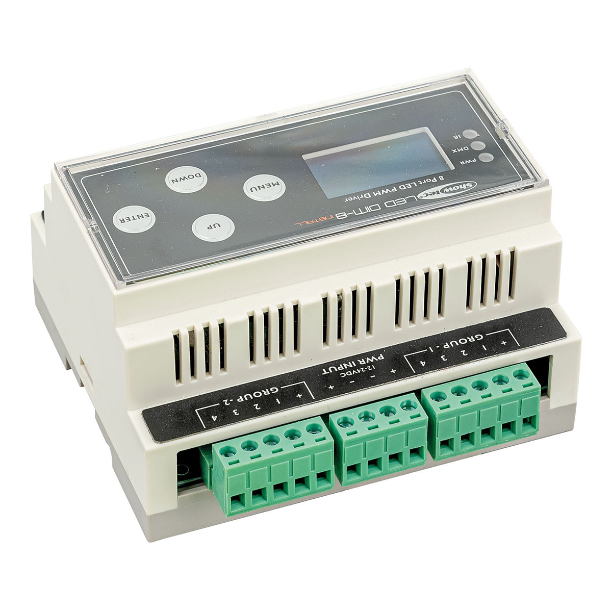 LED Dim-8 Install Din-rail LED Dim-8 Install Din-rail