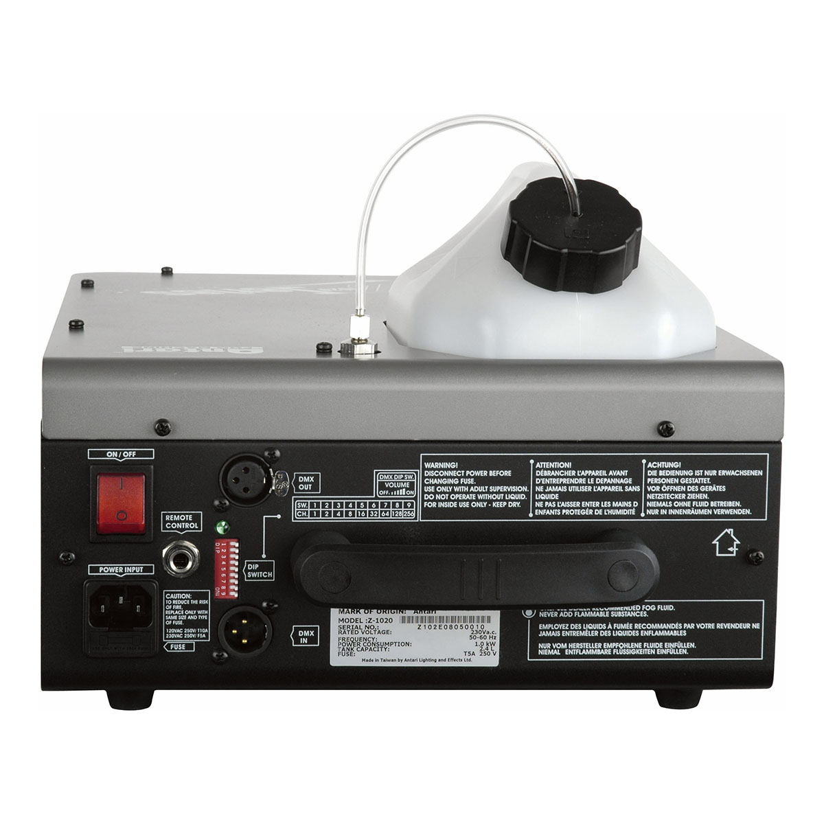Antari Z-1020 Professionele Verticale Rookmachine - 1000W Antari Z-1020 Professionele Verticale Rookmachine - 1000W