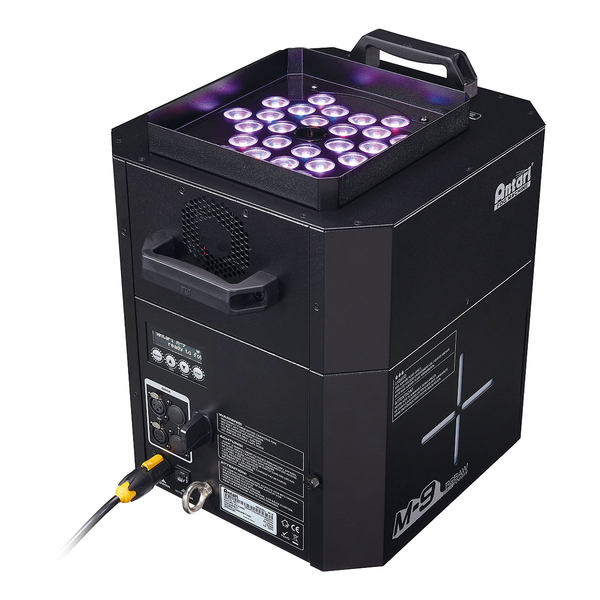 Antari M-9 Jet Fogger - Pro C02-simulator RGBWA 1800W Antari M-9 Jet Fogger - Pro C02-simulator RGBWA 1800W