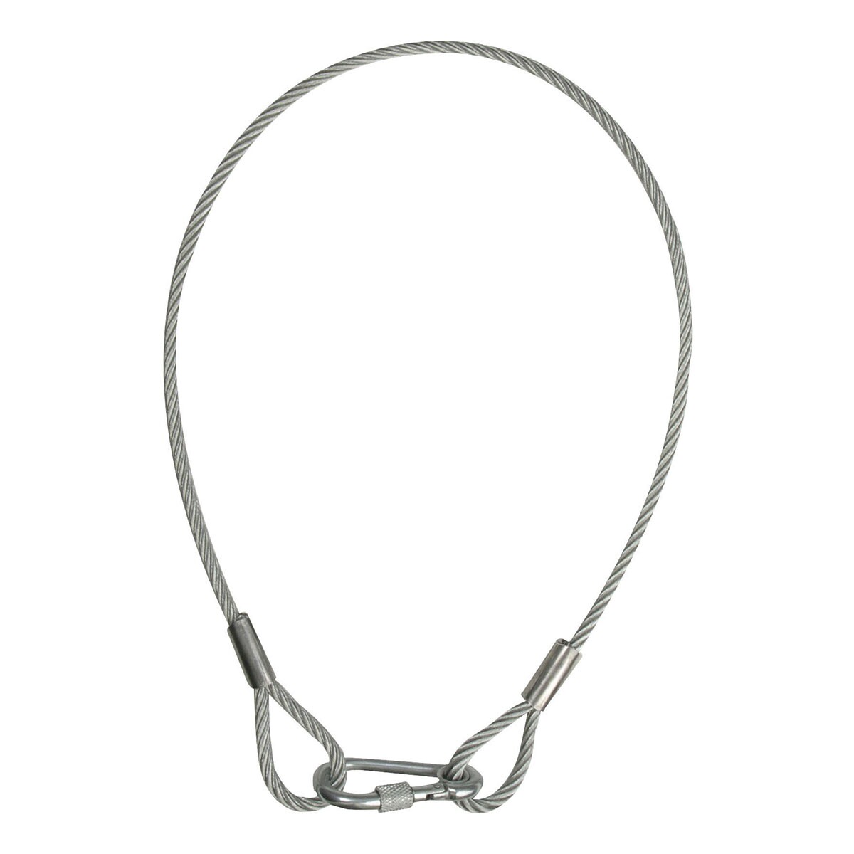Showgear Veiligheidskabel Ø 6mm 75cm Showgear Veiligheidskabel Ø 6mm 75cm