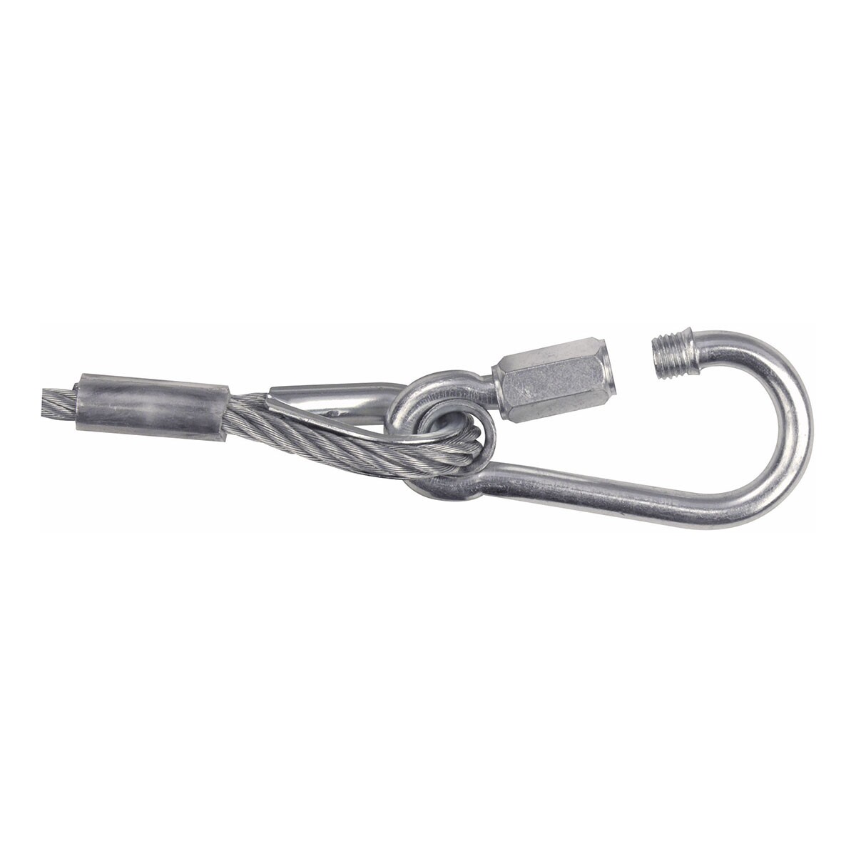 Showgear Veiligheidskabel Ø 6mm 100cm Showgear Veiligheidskabel Ø 6mm 100cm
