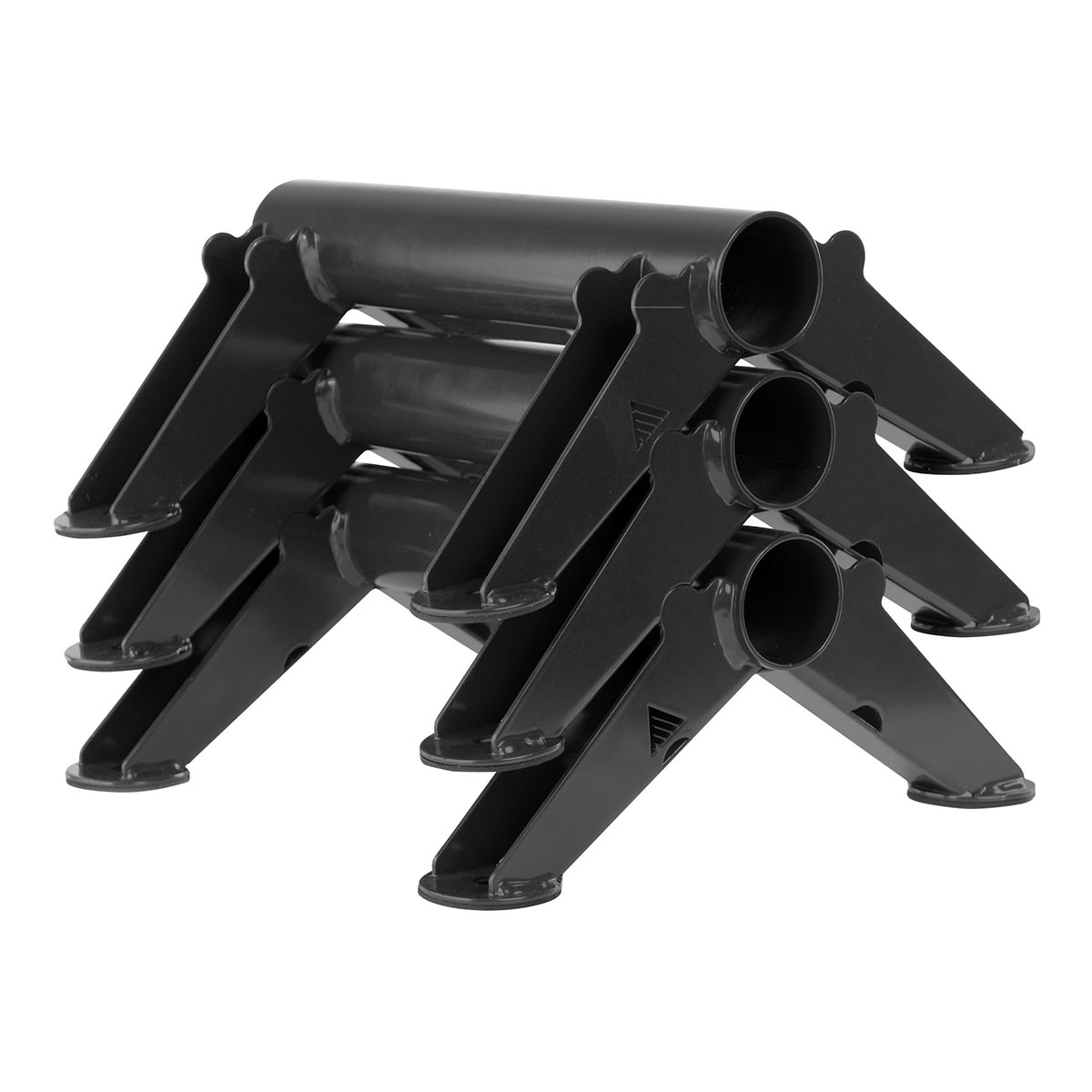 Showgear vloerstatief basis 30x30 cm, buis 50 mm - zwart Showgear vloerstatief basis 30x30 cm, buis 50 mm - zwart