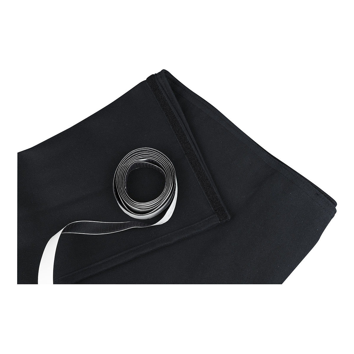 Showgear Podiumrok Strak 6m x 20cm zwart