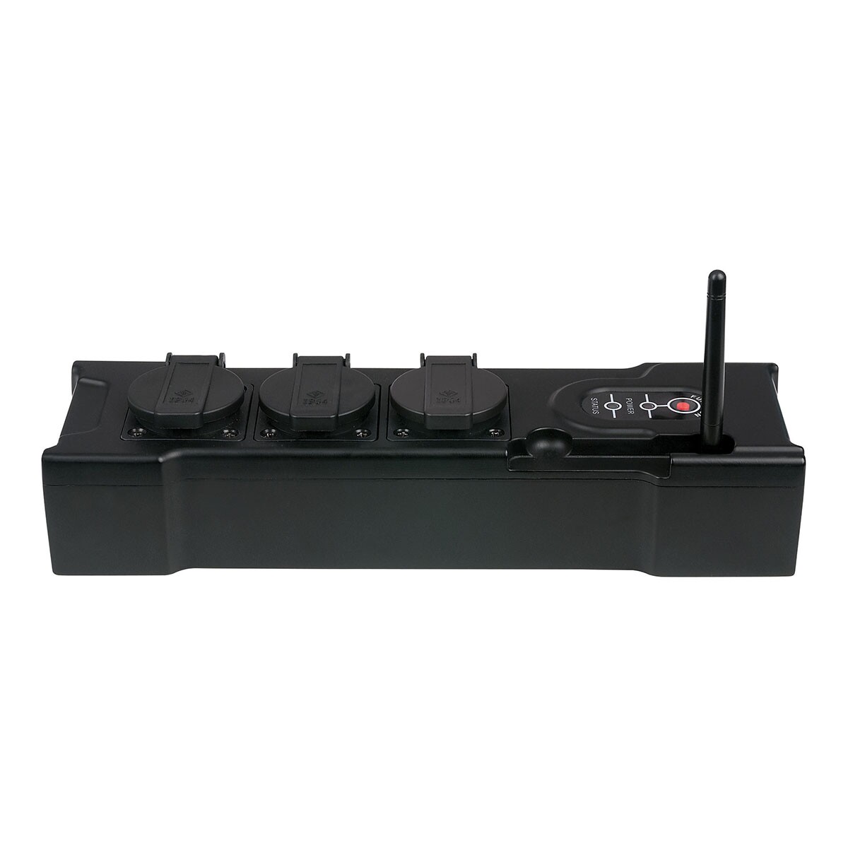 Showgear PowerBOX 3 verdeeldoos 3-weg met PowerCon en W-DMX Showgear PowerBOX 3 verdeeldoos 3-weg met PowerCon en W-DMX