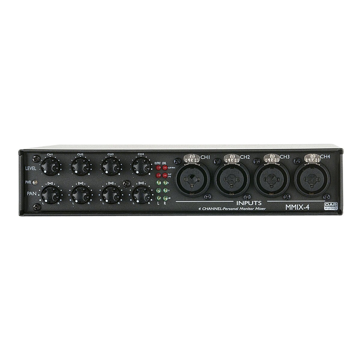 DISCONTINUED - DAP MMIX-4 Personal zone-mixer 4-kanalen DISCONTINUED - DAP MMIX-4 Personal zone-mixer 4-kanalen