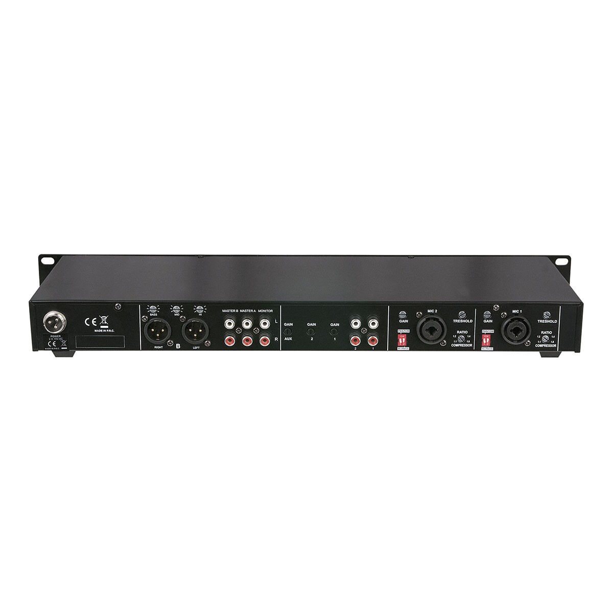 DAP Compact 6.2 Zone-mixer 6 kanalen - 19 inch 1HE DAP Compact 6.2 Zone-mixer 6 kanalen - 19 inch 1HE