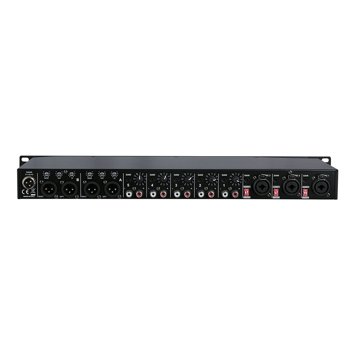 DAP Compact 9.2 Zone-mixer 9 kanalen - 19 inch 1HE DAP Compact 9.2 Zone-mixer 9 kanalen - 19 inch 1HE