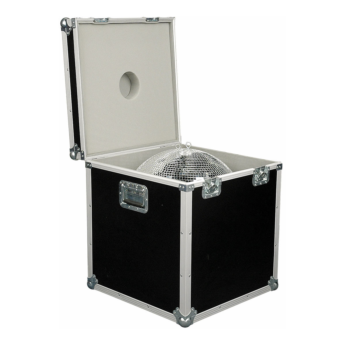 Showgear flightcase voor ø50 cm spiegelbol