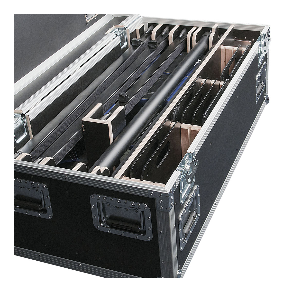 WENTEX® Pipe & Drape Flightcase – baseplate 30cm WENTEX® Pipe & Drape Flightcase – baseplate 30cm