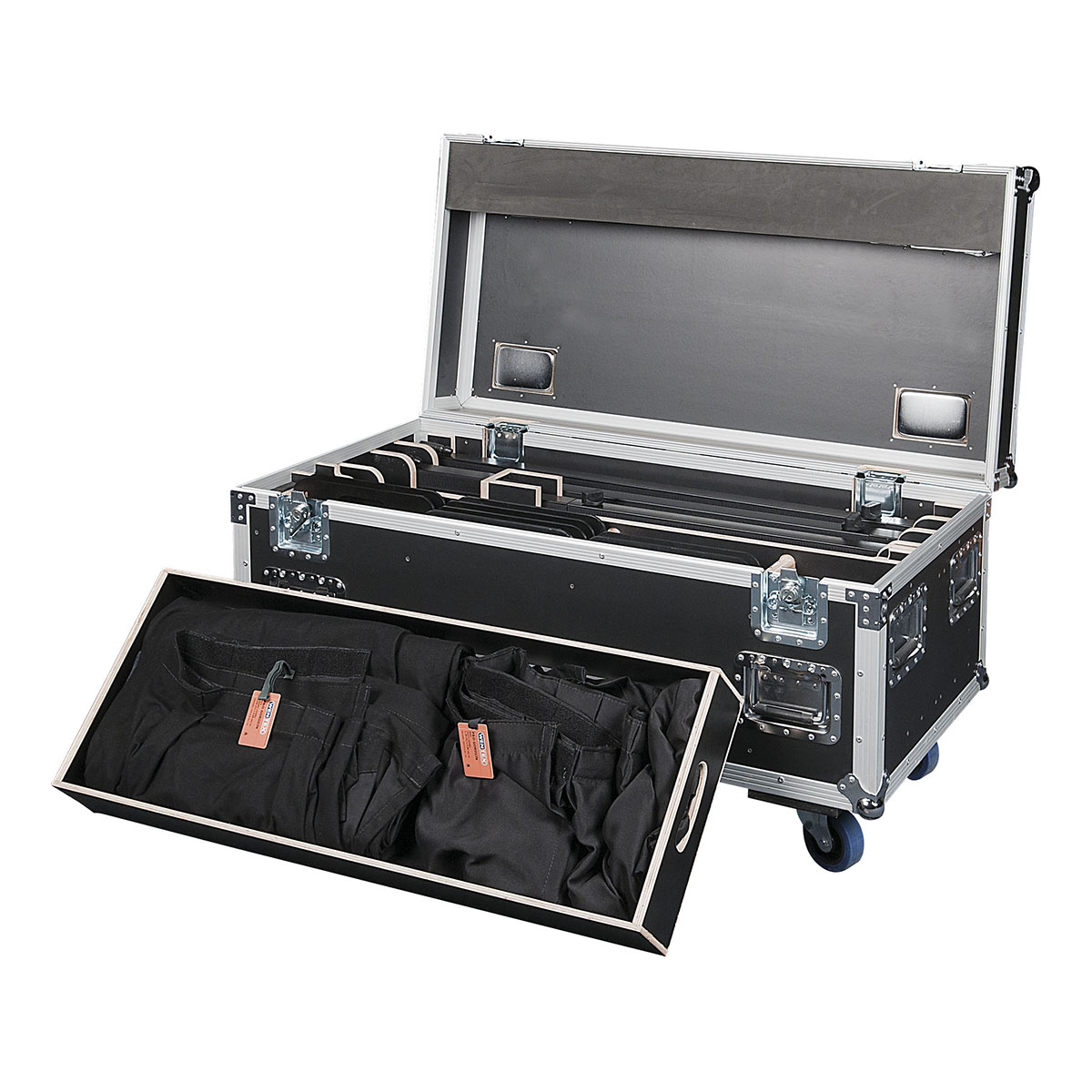 WENTEX® Pipe & Drape Flightcase – baseplate 30cm WENTEX® Pipe & Drape Flightcase – baseplate 30cm