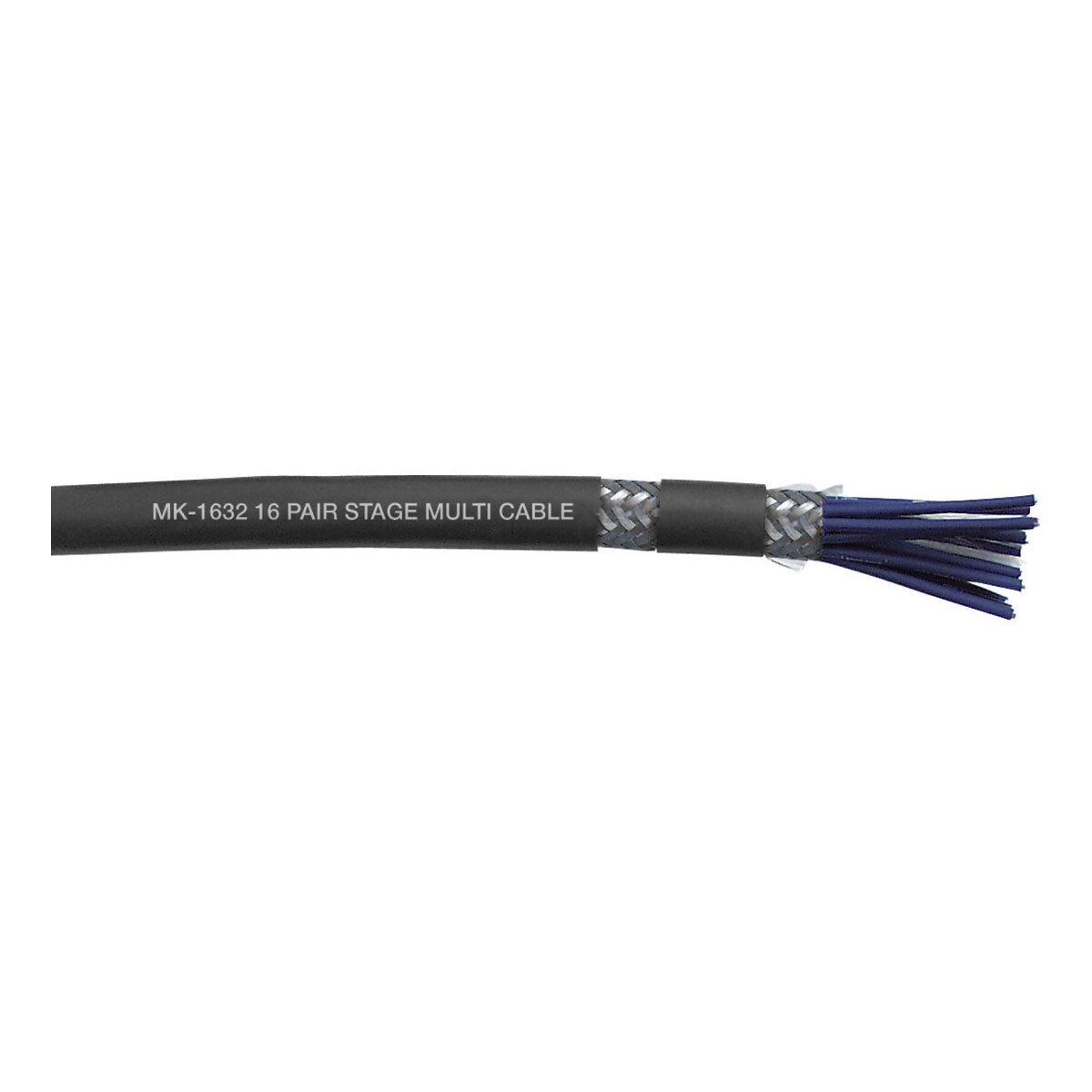 DAP MK-1632 Multicorekabel 16 paar zwart DAP MK-1632 Multicorekabel 16 paar zwart