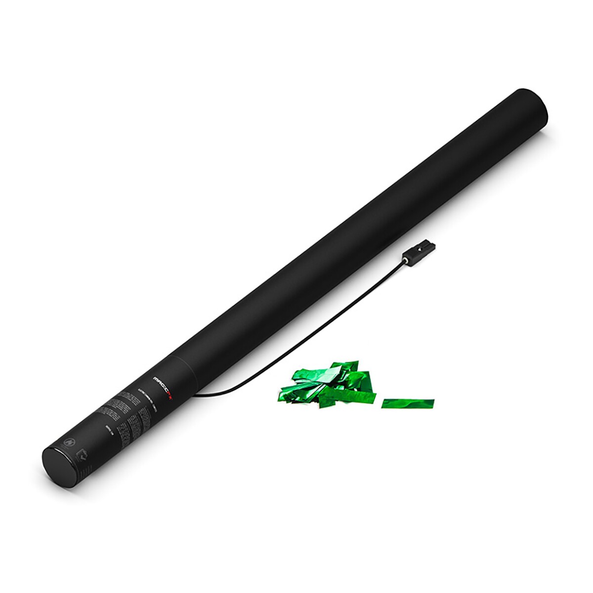 MAGICFX® Electric Confetti Cannon 80 cm - groen metallic