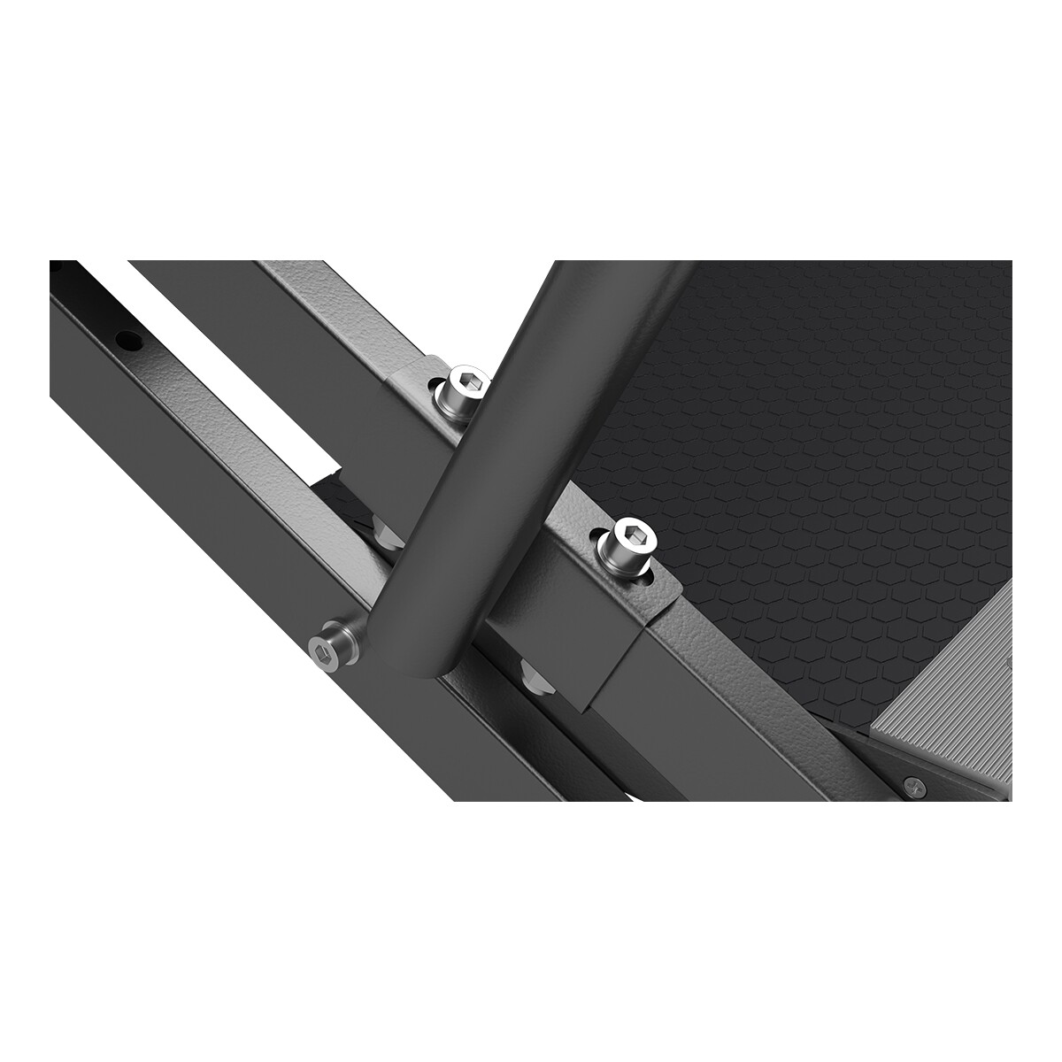 FORTEX Trapleuning voor verstelbare podium trap - links FORTEX Trapleuning voor verstelbare podium trap - links