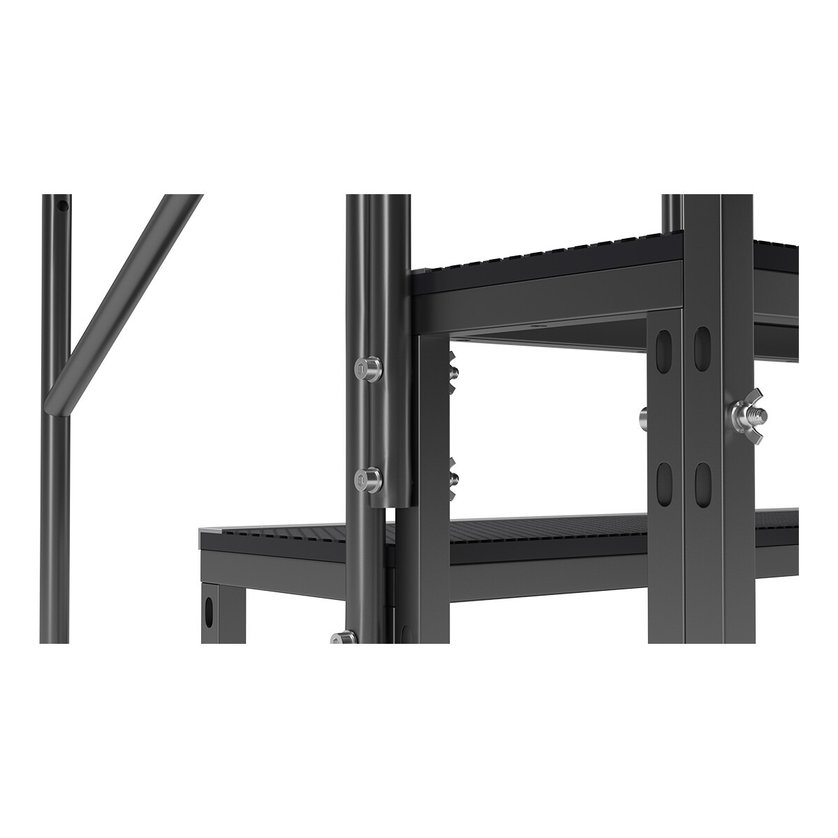 FORTEX Trapleuning voor Modulaire Podium Trap - 2 tot 3 treden FORTEX Trapleuning voor Modulaire Podium Trap - 2 tot 3 treden