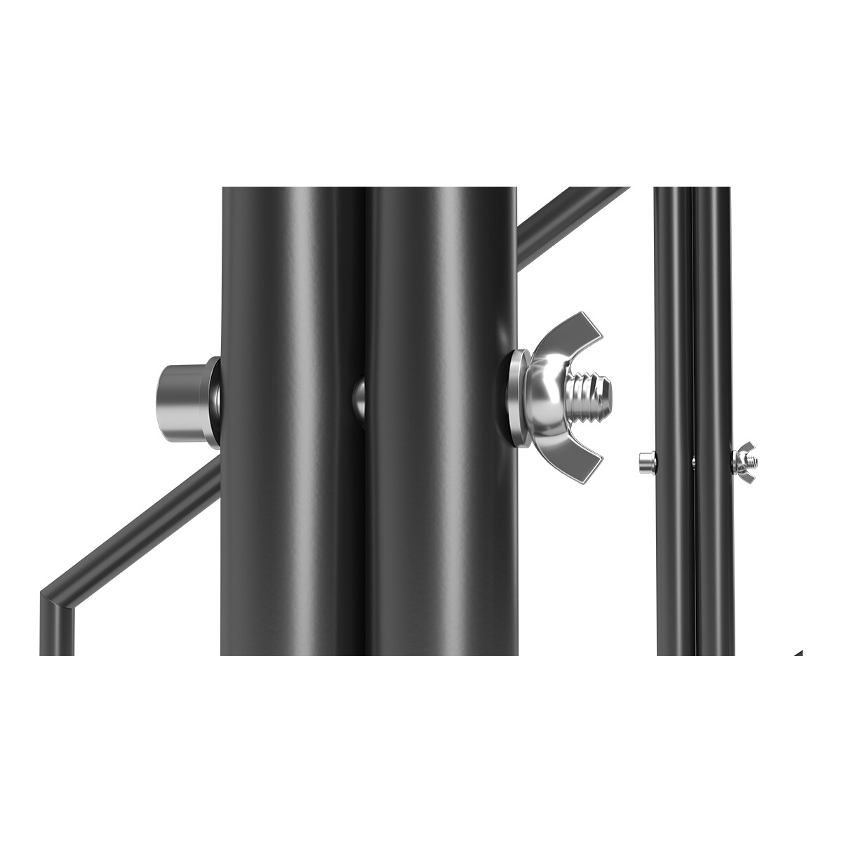 FORTEX Trapleuning voor Modulaire Podium Trap - 2 tot 3 treden FORTEX Trapleuning voor Modulaire Podium Trap - 2 tot 3 treden