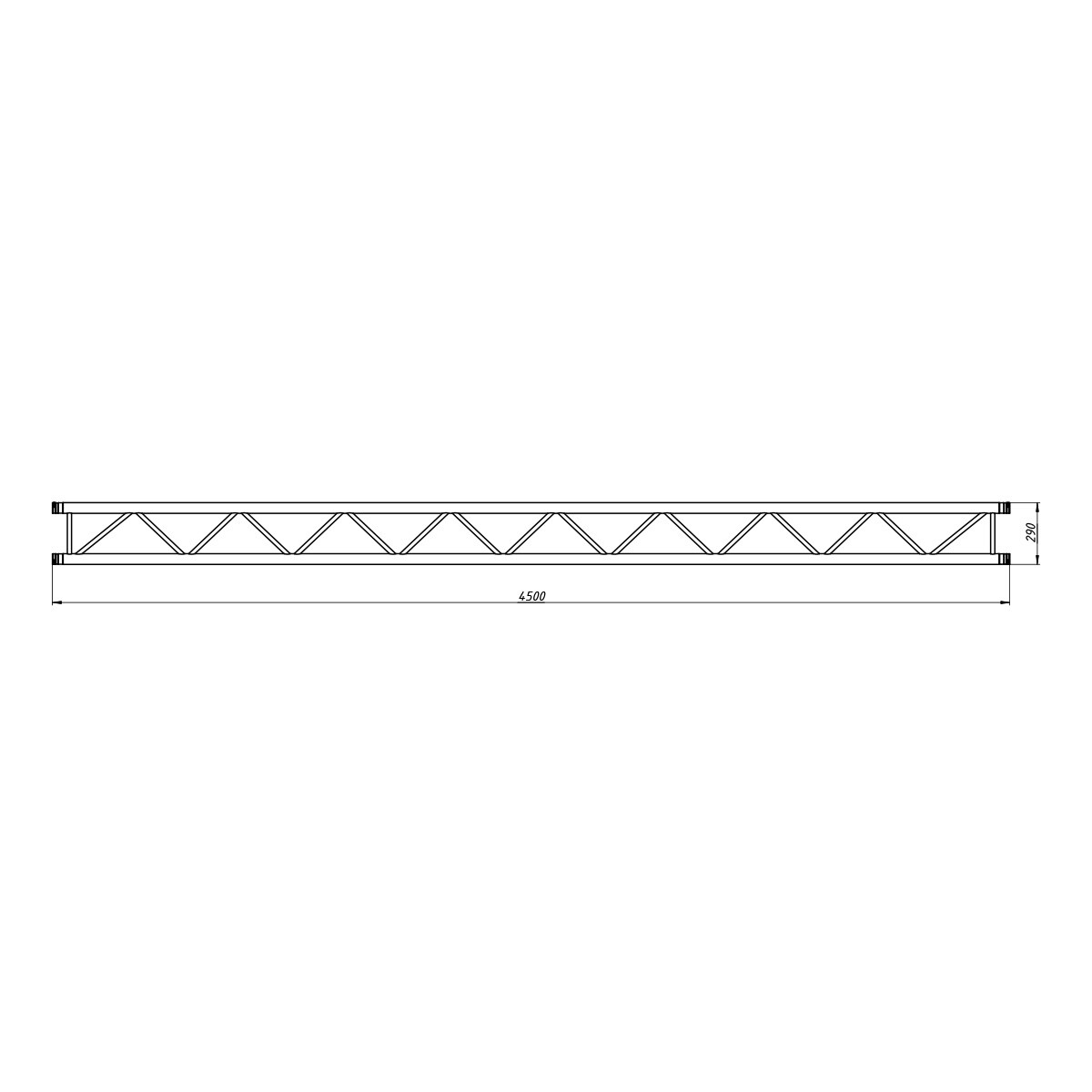 FORTEX FX32-L450 ladder truss 450 cm FORTEX FX32-L450 ladder truss 450 cm