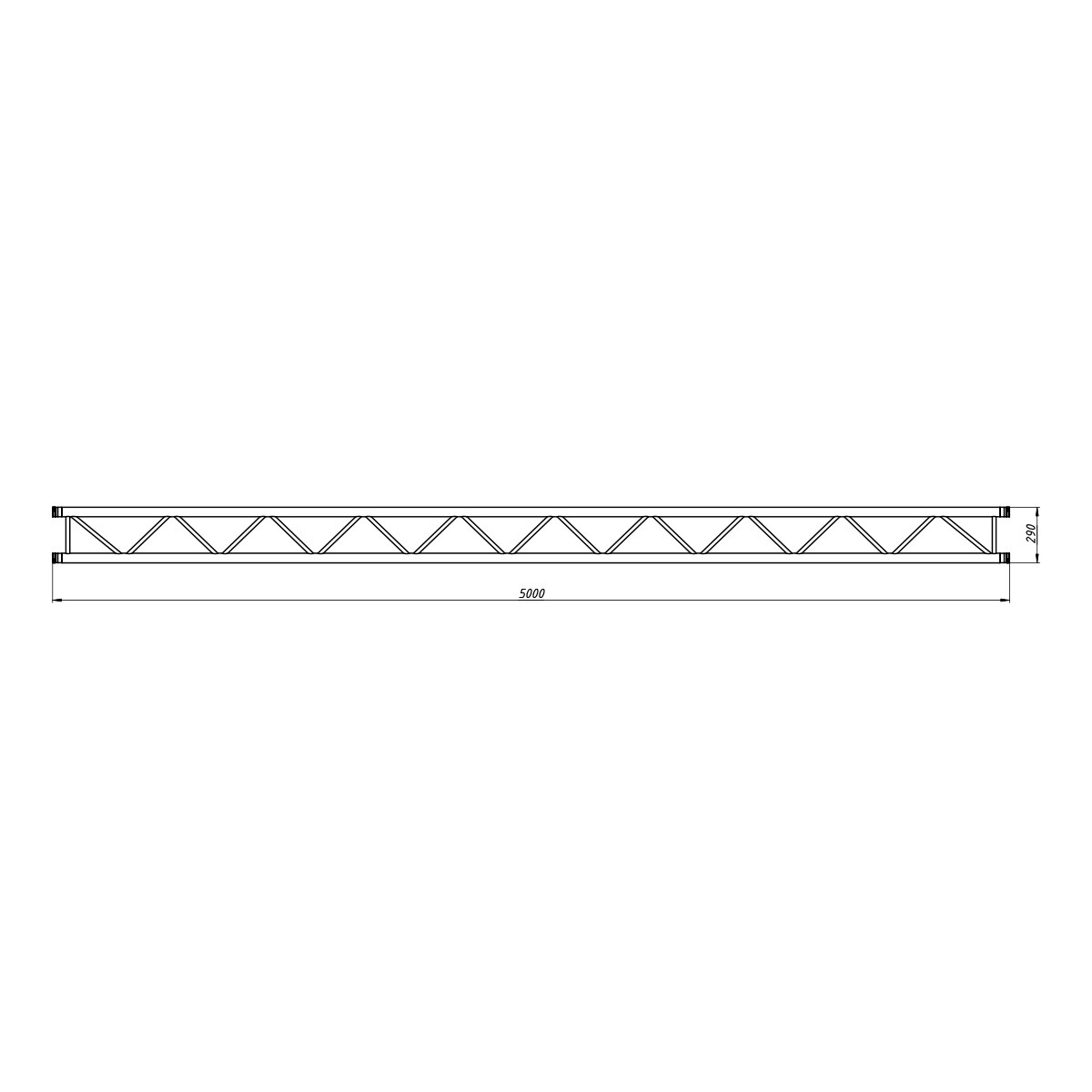 FORTEX FX32-L500 ladder truss 500 cm FORTEX FX32-L500 ladder truss 500 cm