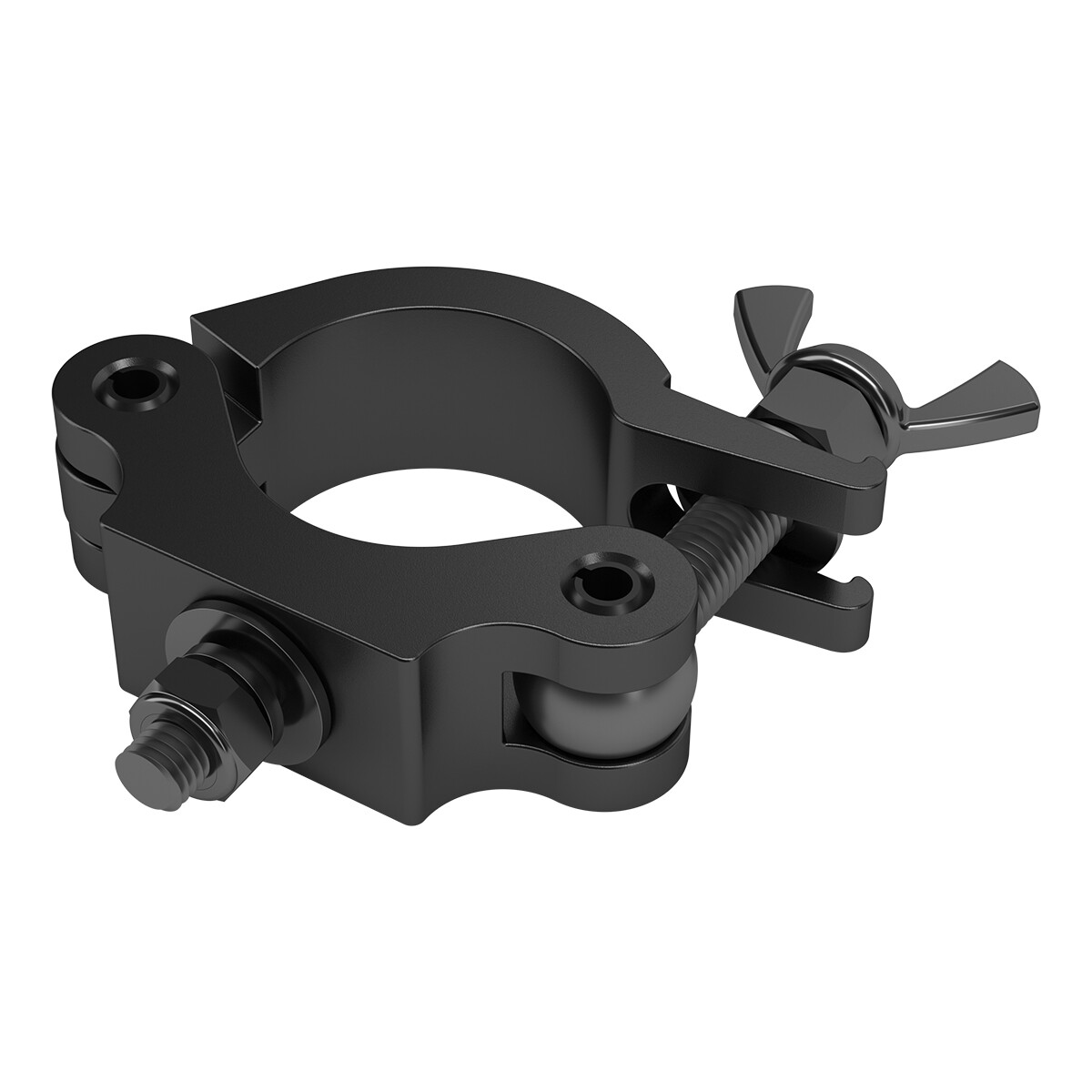 FORTEX Slimline Half Coupler truss klem WLL 200kg buis Ø48-51mm zwart FORTEX Slimline Half Coupler truss klem WLL 200kg buis Ø48-51mm zwart