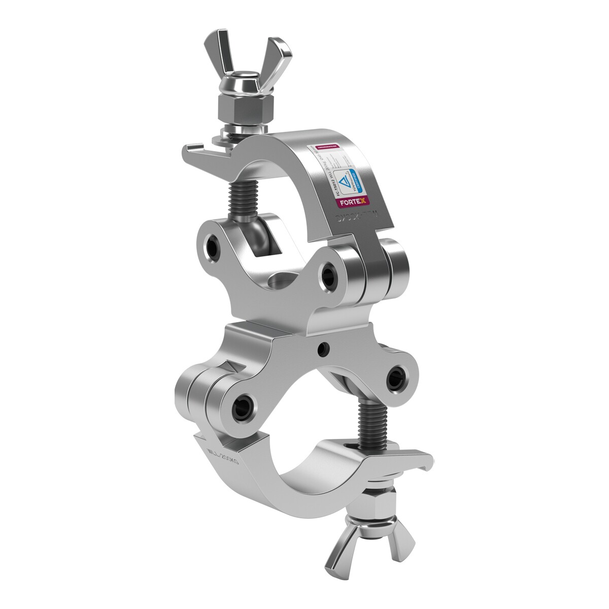 FORTEX Slimline Swivel Coupler truss klem WLL 200kg buis Ø48-51mm FORTEX Slimline Swivel Coupler truss klem WLL 200kg buis Ø48-51mm