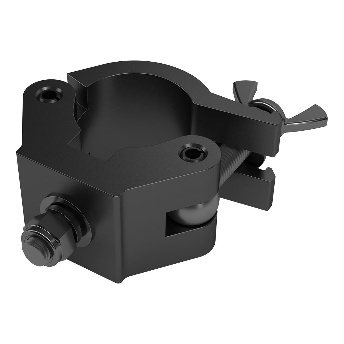 FORTEX Half Coupler truss klem WLL 750kg buis Ø48-51mm zwart FORTEX Half Coupler truss klem WLL 750kg buis Ø48-51mm zwart