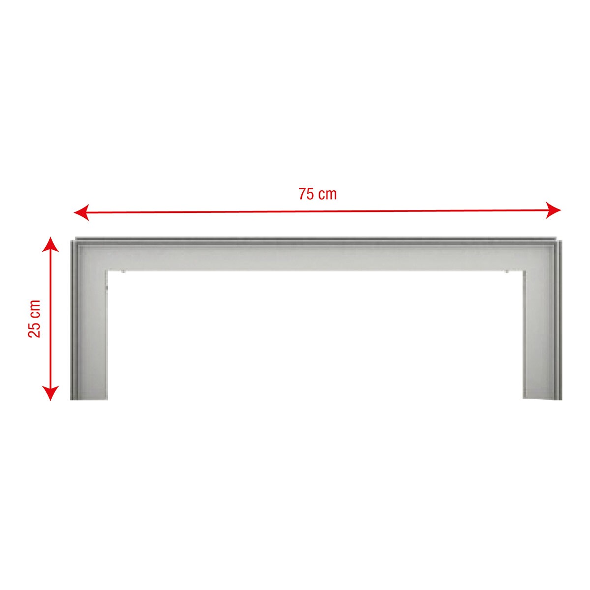 WENTEX® SET Frame - A Module 25x75cm (HxB) WENTEX® SET Frame - A Module 25x75cm (HxB)