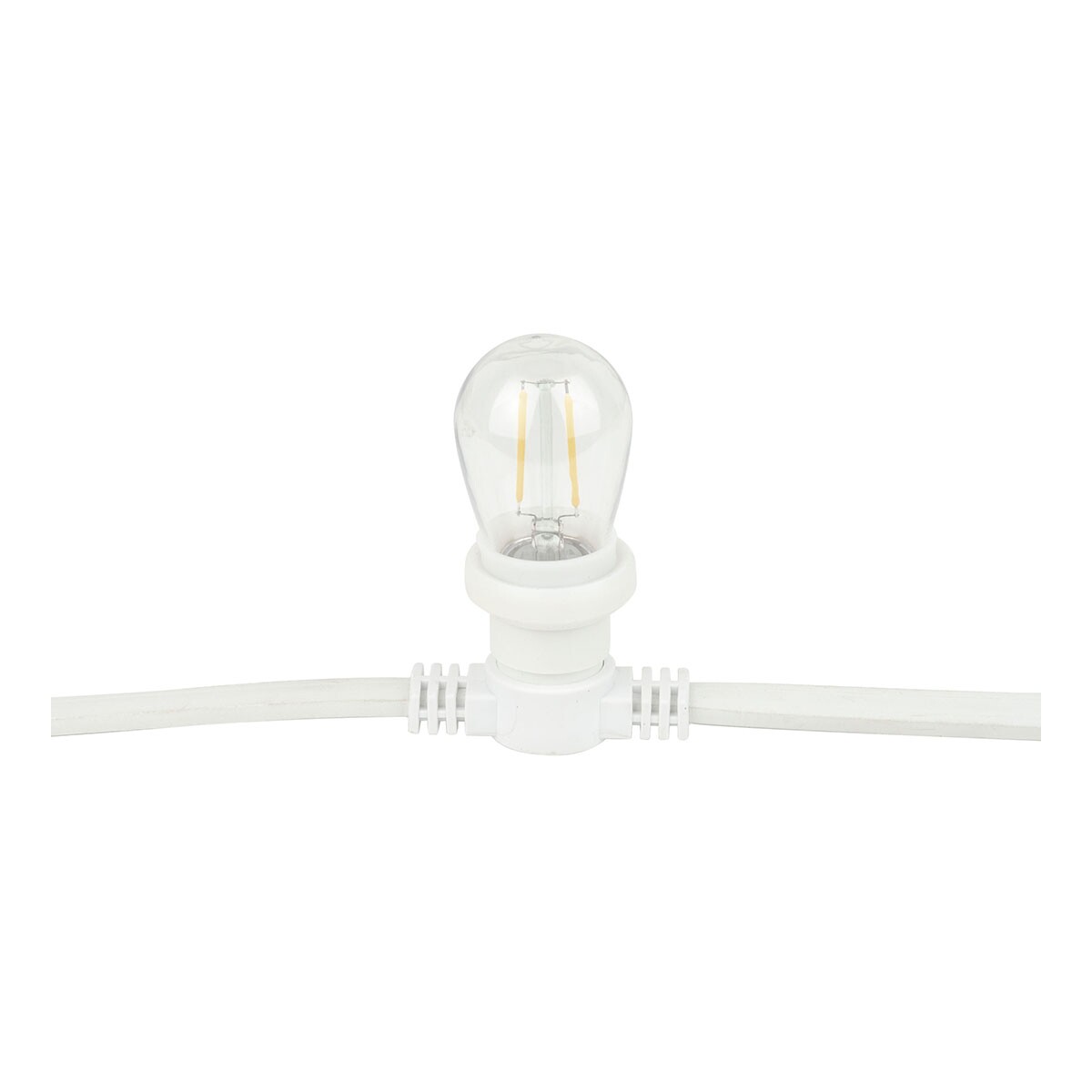 Showgear Festoonlight E27 Prikkabel 50cm tussenruimte – wit 20m Showgear Festoonlight E27 Prikkabel 50cm tussenruimte – wit 20m