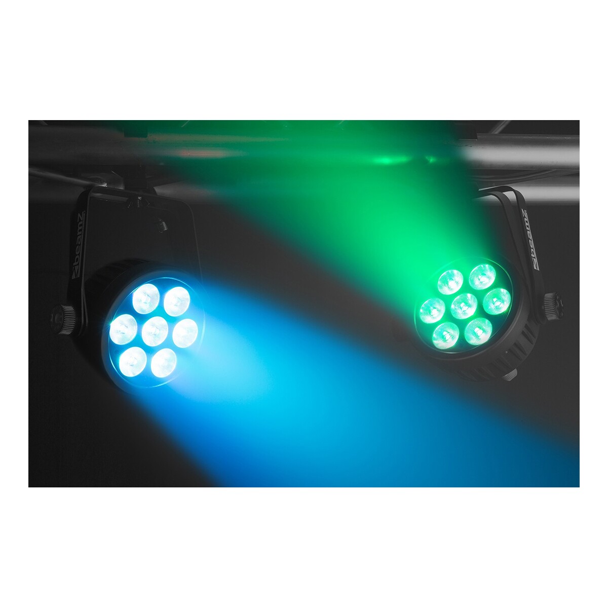 BeamZ Professional BAC503 aluminium LED ProPar met 7x 10W LED's BeamZ Professional BAC503 aluminium LED ProPar met 7x 10W LED's
