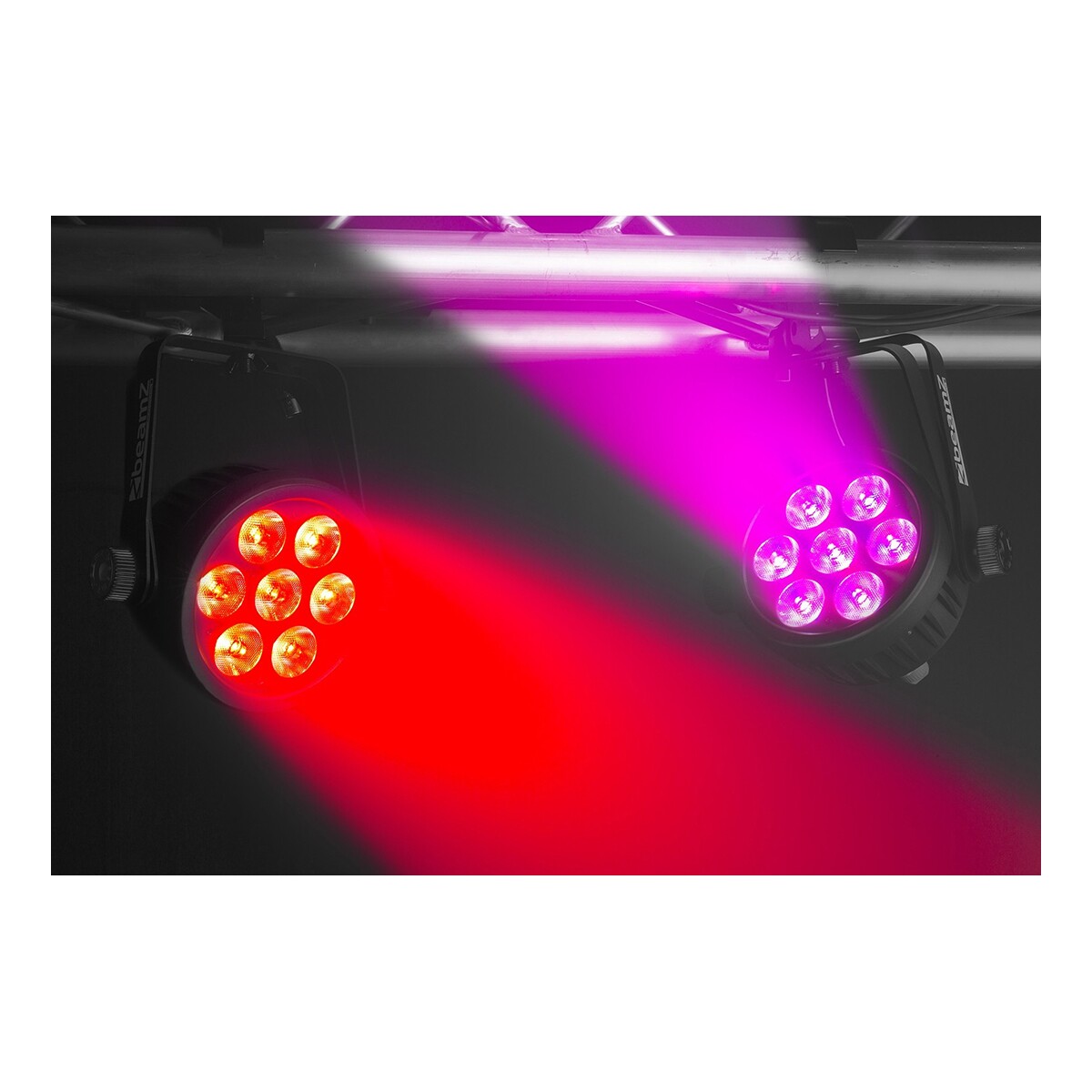 BeamZ Professional BAC503 aluminium LED ProPar met 7x 10W LED's BeamZ Professional BAC503 aluminium LED ProPar met 7x 10W LED's