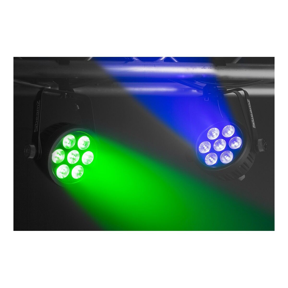 BeamZ Professional BAC503 aluminium LED ProPar met 7x 10W LED's BeamZ Professional BAC503 aluminium LED ProPar met 7x 10W LED's