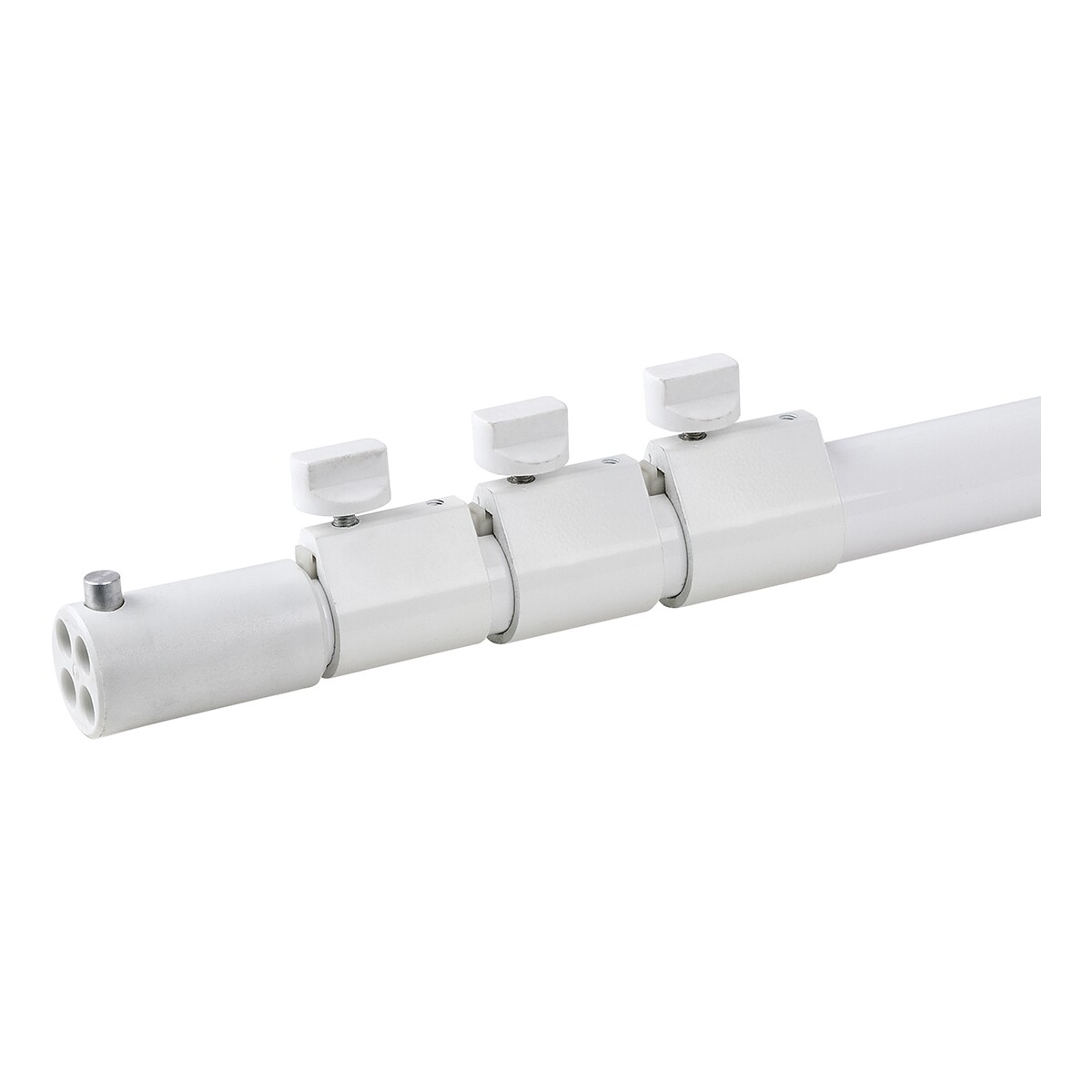 WENTEX® Pipe & Drape telescoop staander 180 – 500 cm – wit WENTEX® Pipe & Drape telescoop staander 180 – 500 cm – wit