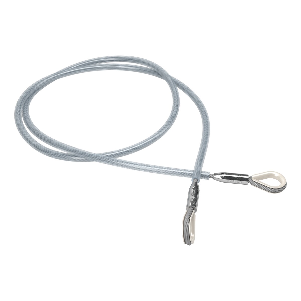 FORTEX PVC Steel 3 meter - Ø10mm 1T staalkabel 6x 36 + stk certificaat FORTEX PVC Steel 3 meter - Ø10mm 1T staalkabel 6x 36 + stk certificaat