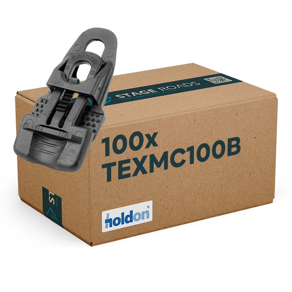50x Holdon® Mini Clip wit tot 45 kg grijpvermogen 50x Holdon® Mini Clip wit tot 45 kg grijpvermogen